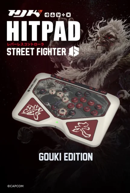 HJK HITPAD STREET FIGHTER 6 GOUKI EDITIONのメインビジュアル