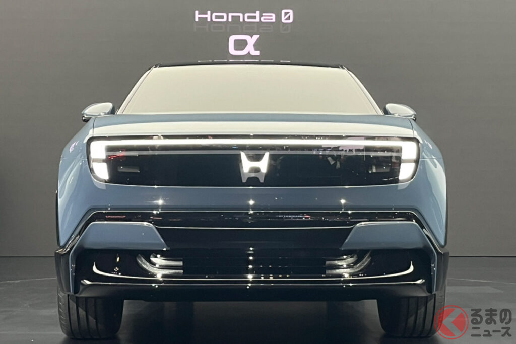 ホンダEV戦略見直しも… 残るインド生産の「新型SUV」 日本は27年発売へ 「Honda 0 α」がテスト開始(くるまのニュース) ホンダEV戦略見直しも… 残るインド生産の「新型SUV」 日本は27年発売へ 「Honda 0 α」がテスト開始(くるまのニュース)