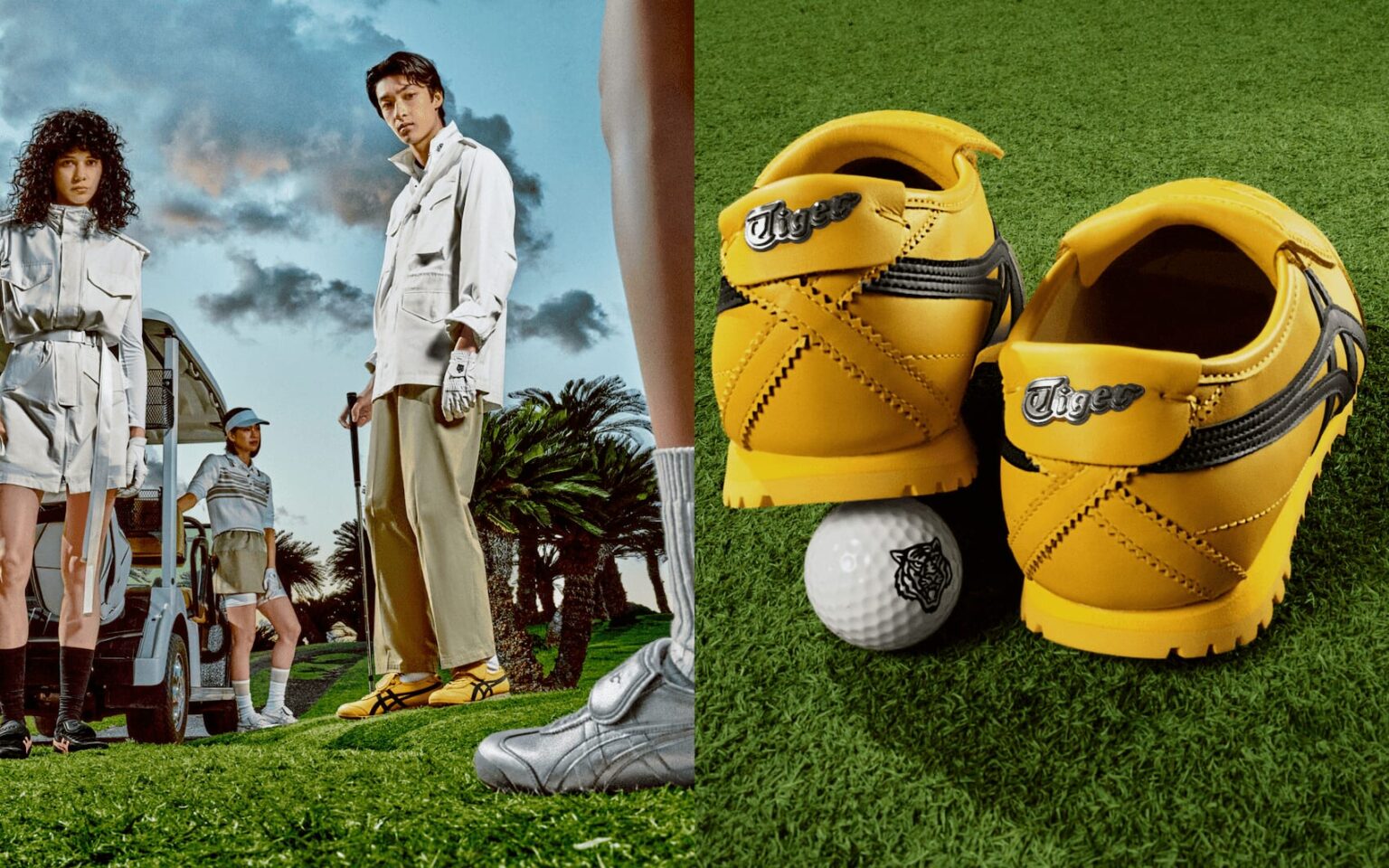 Onitsuka Tigerより初のゴルフシューズが登場。アイコニックなモデルMEXICO 66™SDがベースに | EYESCREAM Onitsuka Tigerより初のゴルフシューズが登場。アイコニックなモデルMEXICO 66™SDがベースに | EYESCREAM