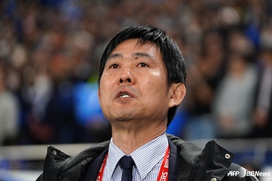 守安肇日本代表監督。 /AFPBBNews=ニュース1