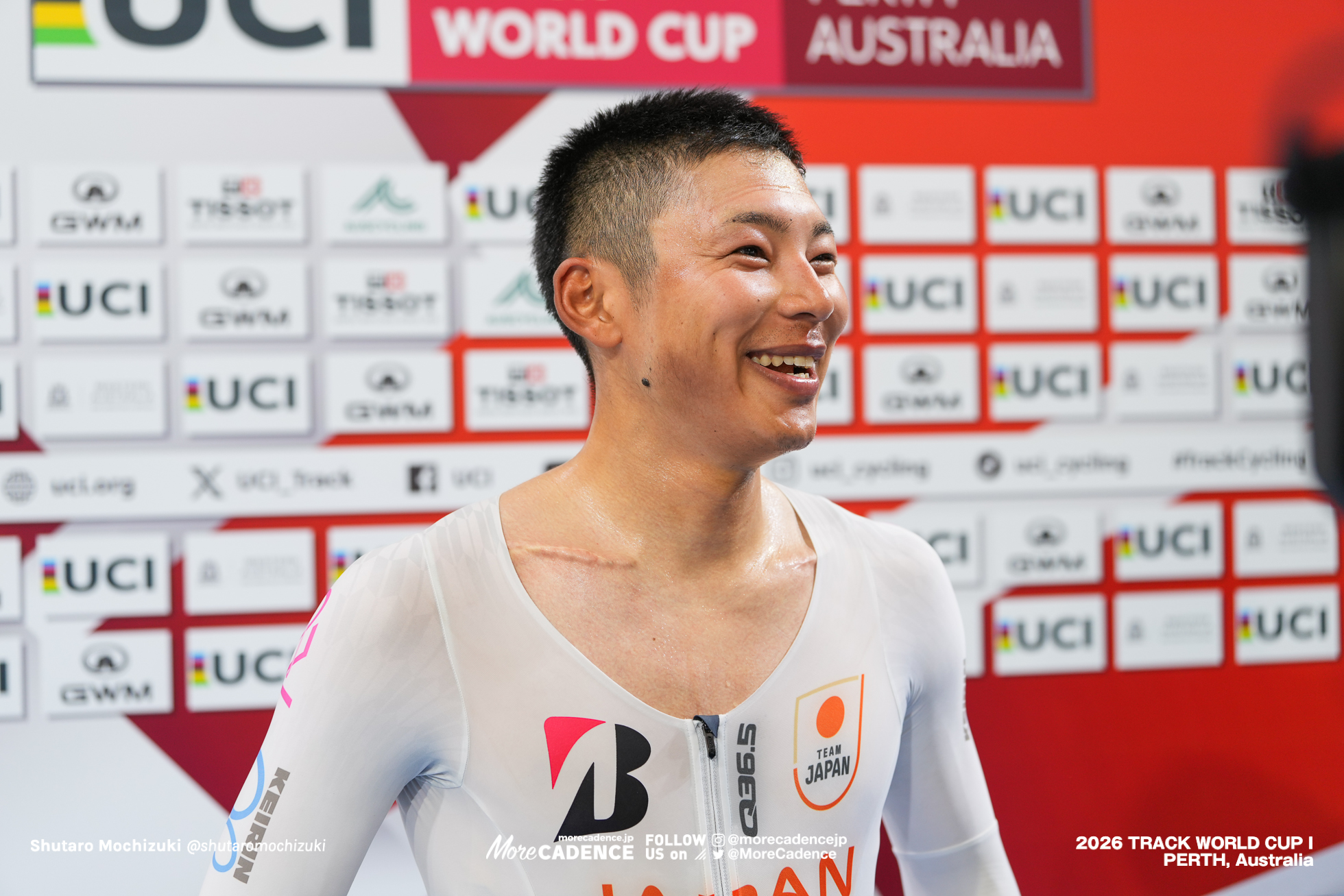 今村駿介, IMAMURA Shunsuke , JPN, 男子オムニアム, 表彰, MEN Elite Omnium, Podium, 2026ワールドカップ第1戦, オーストラリア, パース, 2026 UCI Track World Cup, Round 1, Perth, Australia