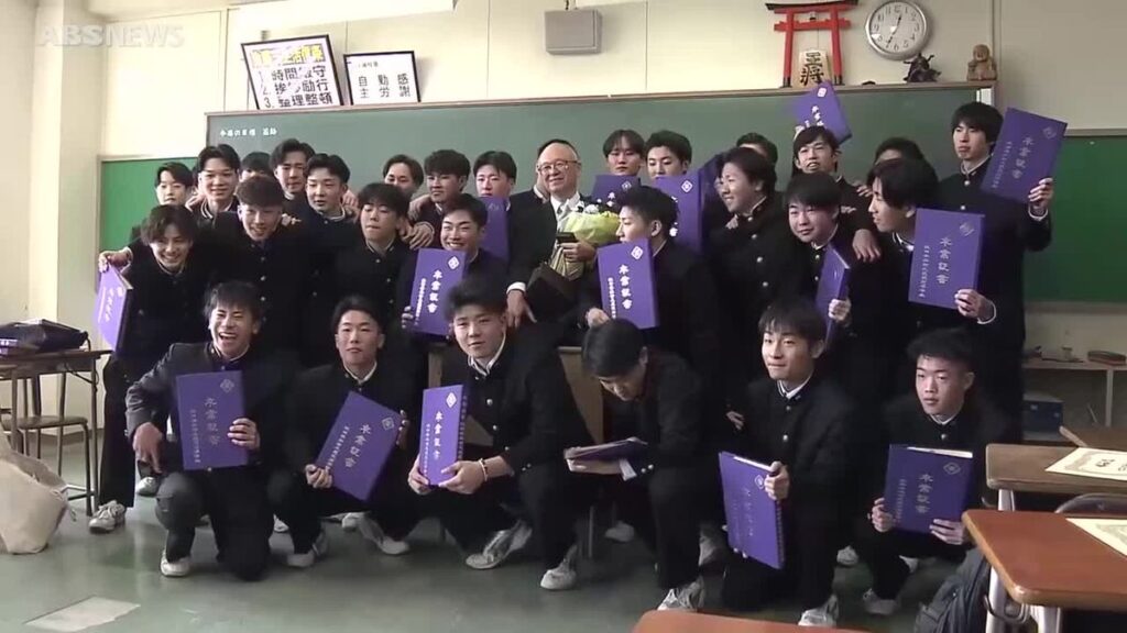 3月は卒業式シーズン 野球部のあのエースも 金足農業高校では149人が学び舎に別れを告げ次のステージへ 秋田(2026年3月2日掲載)|ABS NEWS NNN 共有