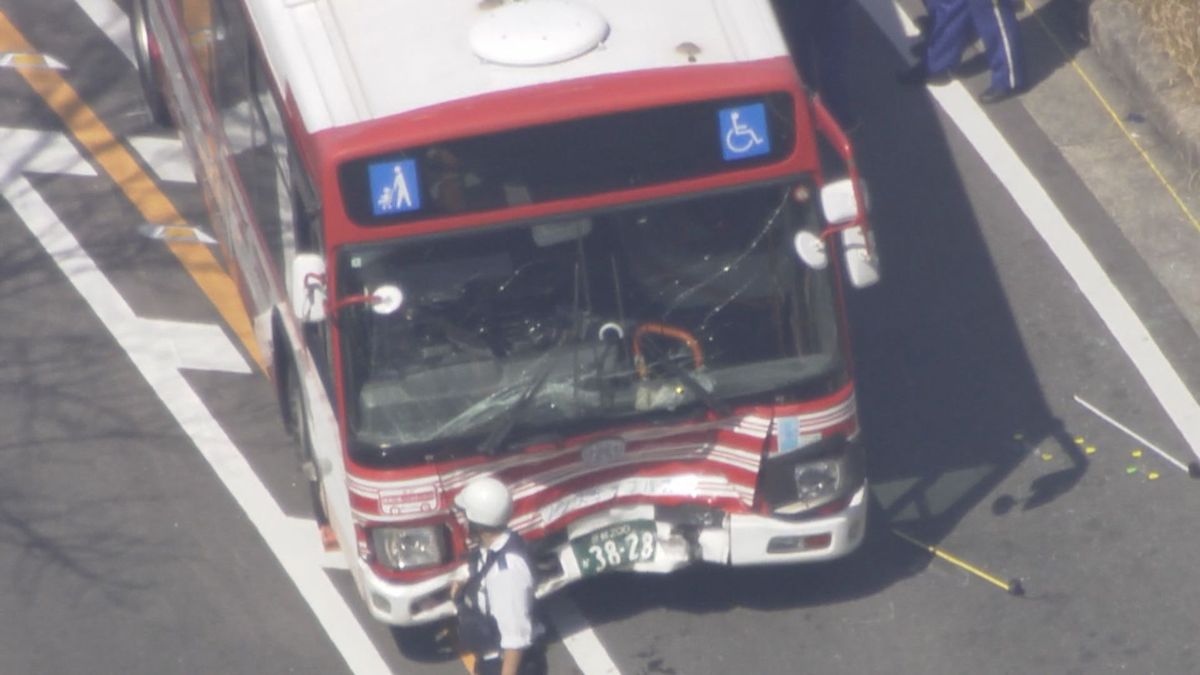 【速報】京都大学前でバスと乗用車が衝突 乗客ら12人が病院に搬送 京都市西京区