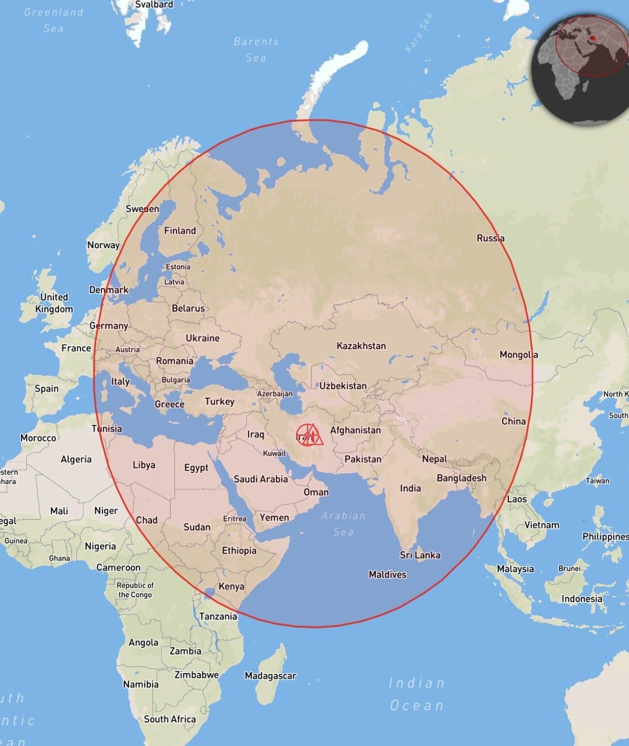 私たちはイランのミサイルから安全です