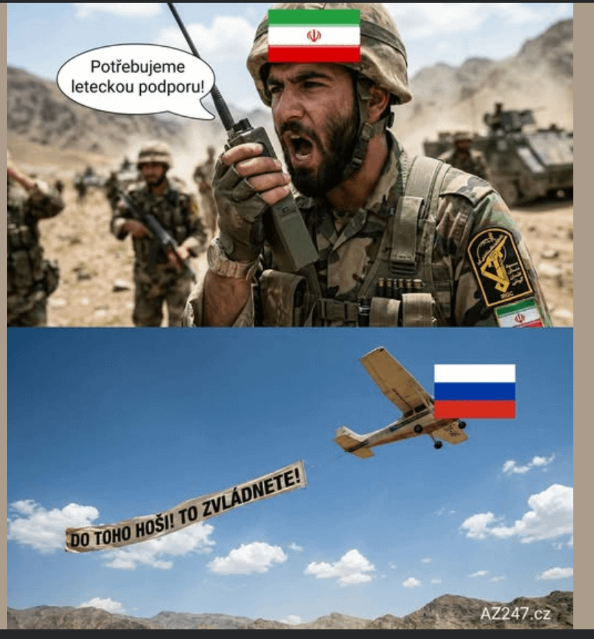 2023 年 5 月: 「ロシアとイランが軍事提携を拡大」。 .... 数か月後... 2026 年 3 月: