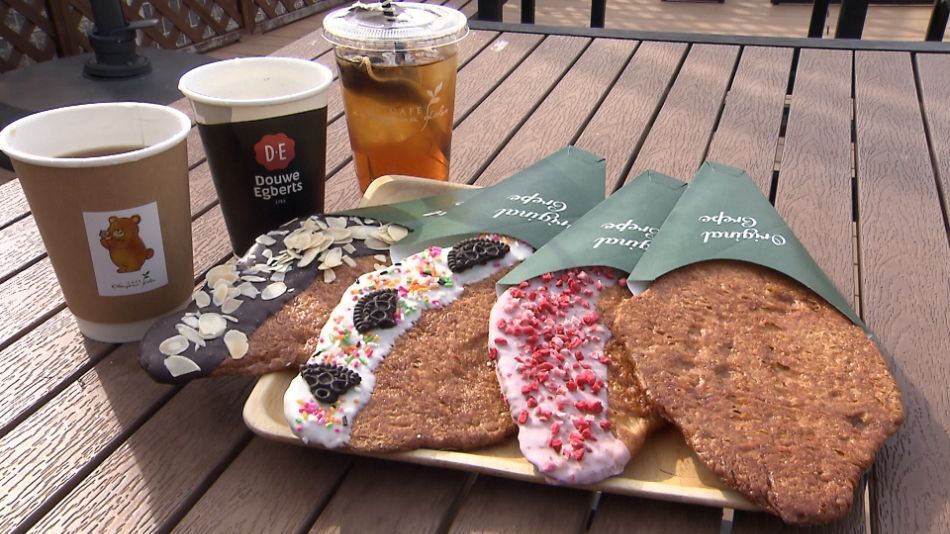 人気パン屋さんに併設するカフェで発見！Z世代が注目の韓国発祥グルメ「クルンジ」を堪能！ …Okayama Kobo CAFE（金バク！2026年3月20日OA）