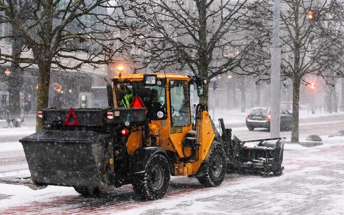 ヤルヴァン: タリンの除雪は例年よりもうまくいきました