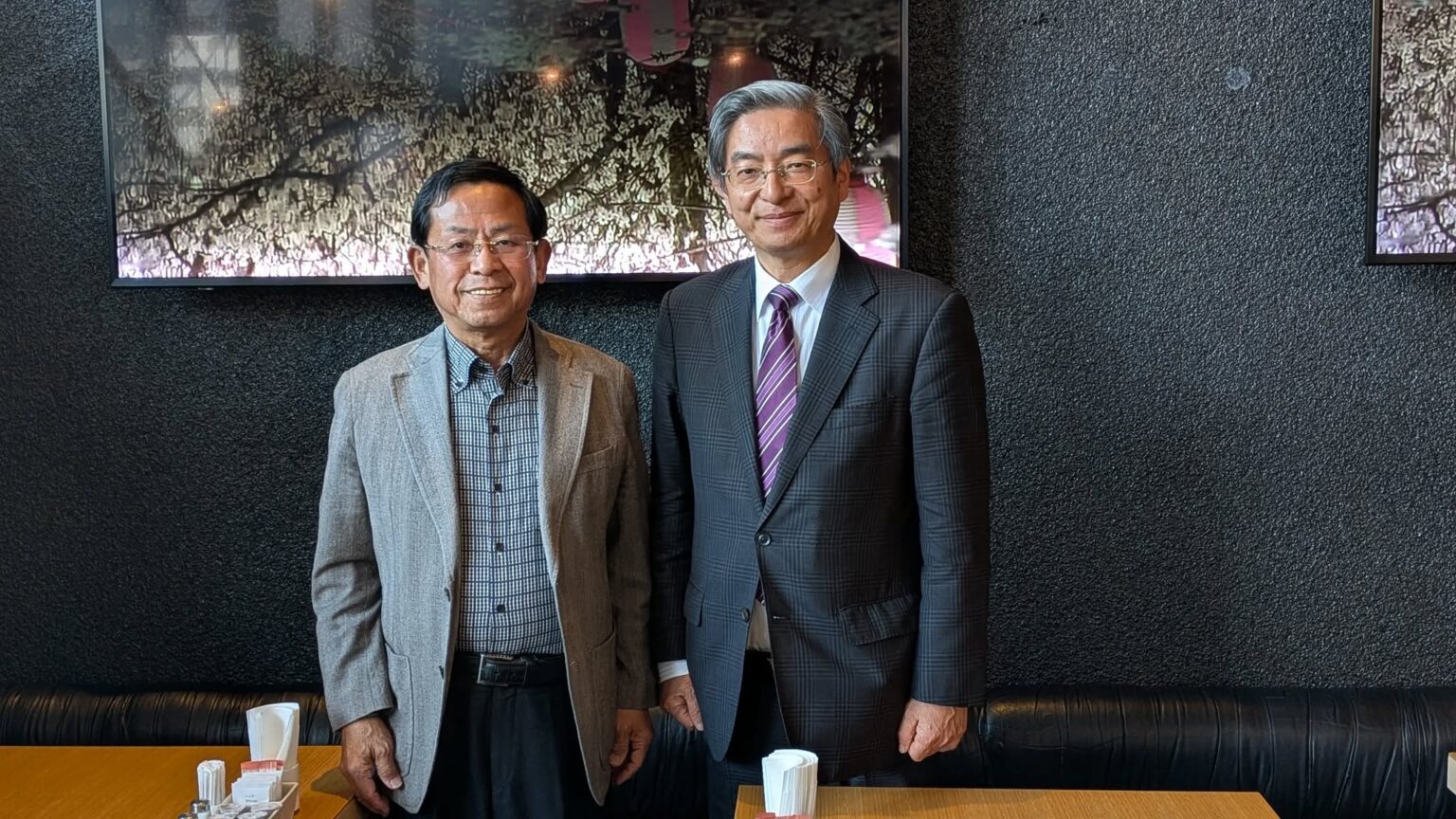 慶應同窓 公益社団法人 徳島市シルバー人材センター 渡辺理事長と懇談(徳島市) | 山本博司 慶應同窓 公益社団法人 徳島市シルバー人材センター 渡辺理事長と懇談(徳島市) | 山本博司