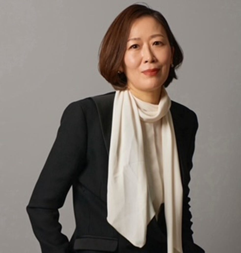 「テタンジェ」のブランドアンバサダー、フォレみどりさん