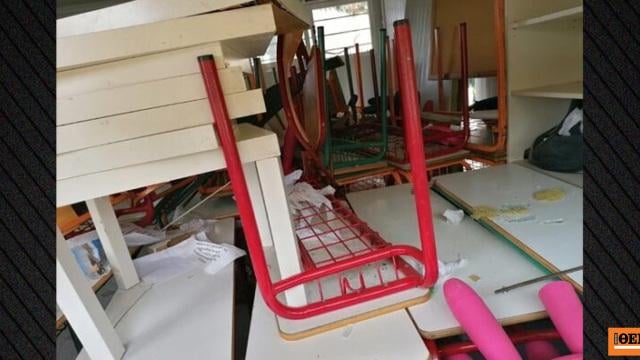 テッサロニキの「壊れた」学校に対する請求書が到着：親は子供が引き起こした損害として7,000ユーロを支払った