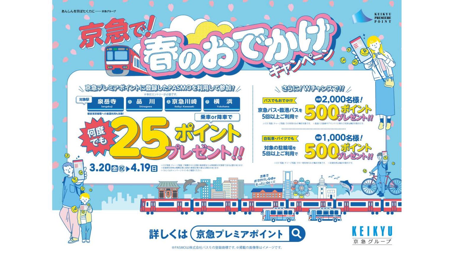 京急で春のおでかけキャンペーン | 京浜急行電鉄株式会社