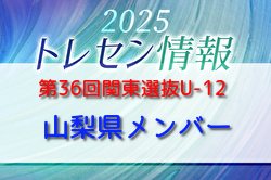 【山梨県選抜U-12選手】参加選手掲載！第36回関東選抜U-12サッカー大会 2/28.31開催 | Green Card ニュース