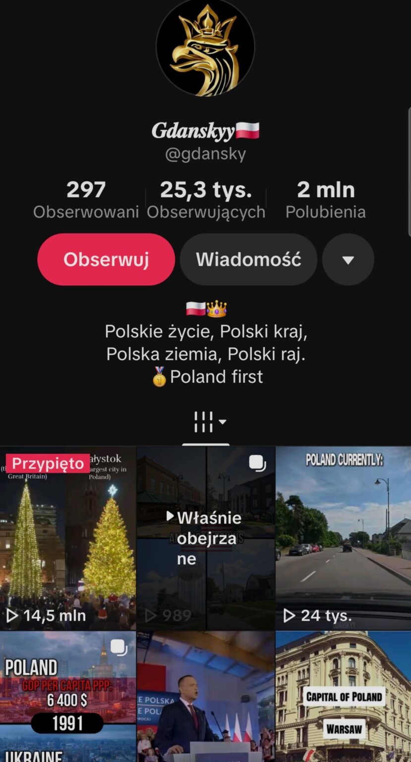 tiktokの偽情報頭脳腐敗のピーク