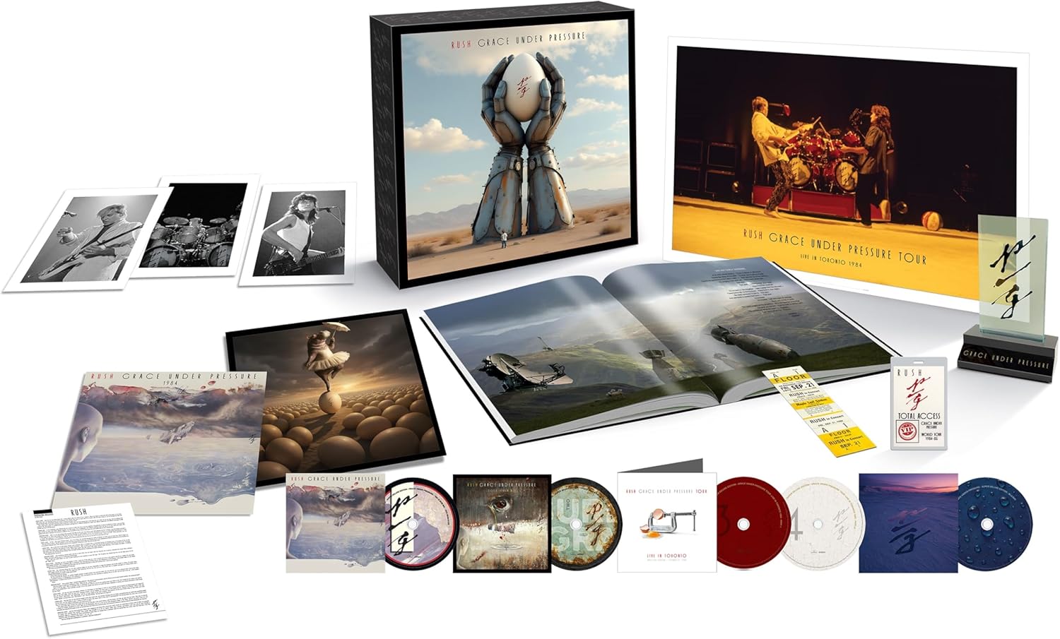 ラッシュ - グレイス・アンダー・プレッシャー (スーパー・デラックス・エディション)(完全生産限定盤)(4枚組)(SHM-CD)(Blu-ray付)