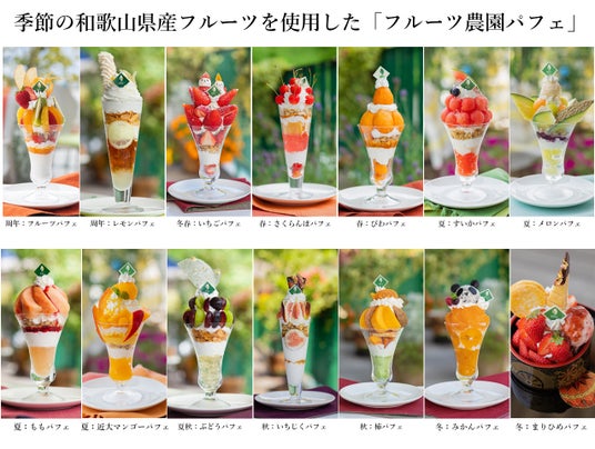 「HARNEY & SONS Tea Salon KITTE大阪店」が「観音山フルーツパーラー」とのコラボパフェを提供開始。