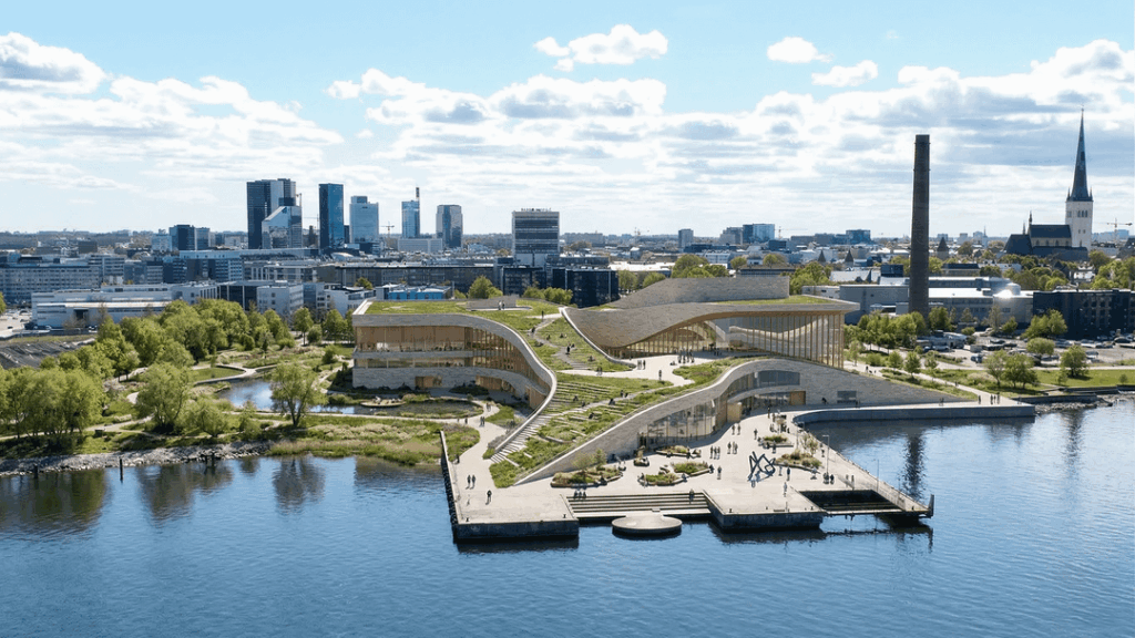 新しいオペラハウスとカンファレンスセンター @Linnahall