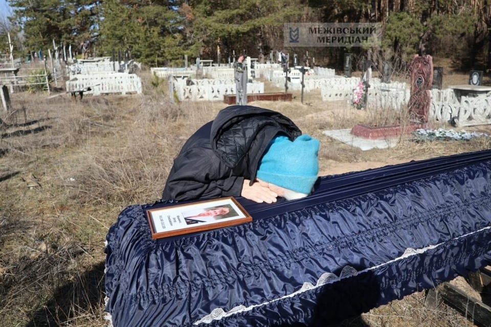 メジョヴァ（ドニプロペトロウシク）では埋葬が不可能になったため、これ以上埋葬は行われない