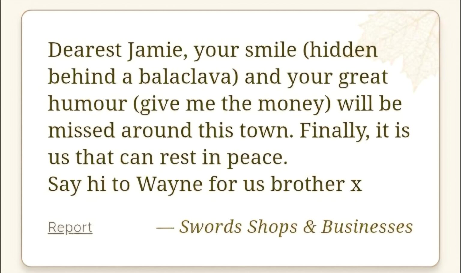 地元のクソ野郎が盛大な見送りを受ける