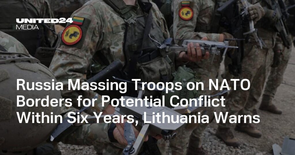 ロシアがNATO国境に軍隊を集結、6年以内に紛争の可能性をリトアニアが警告