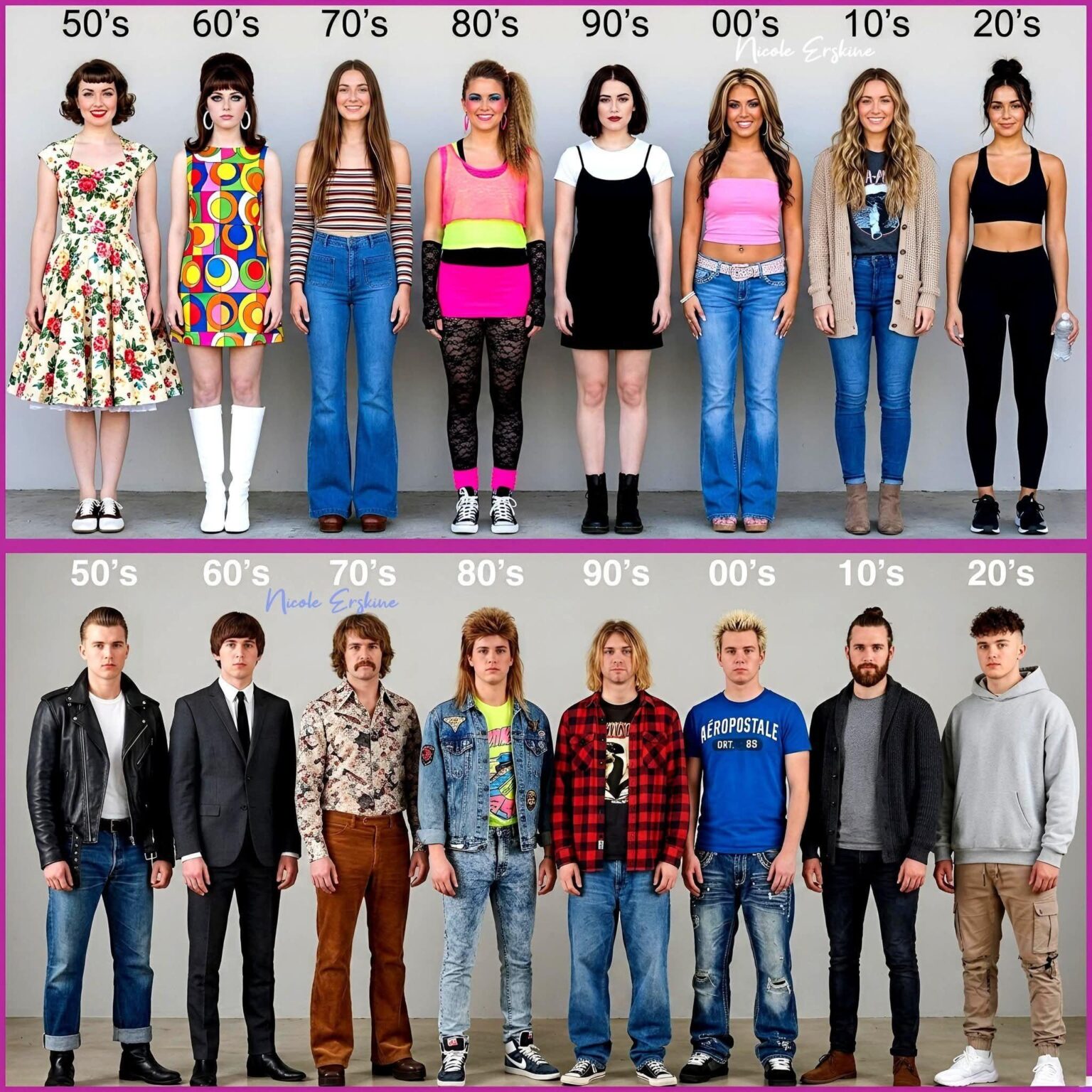 ファッション変遷