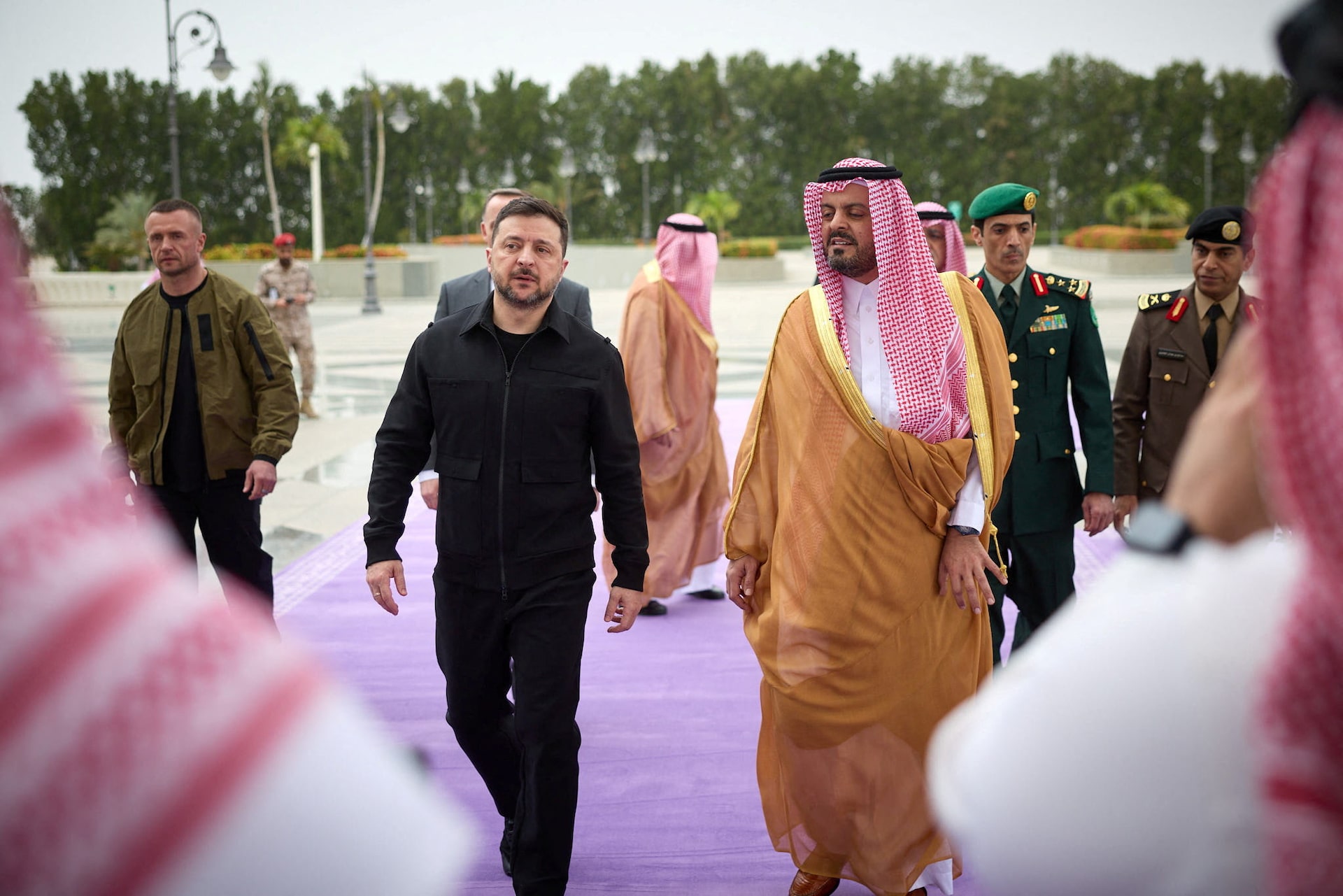 ウクライナ、サウジと防衛協力 「双方に有益」