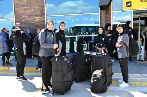 Iran women's football team return after asylum tussle