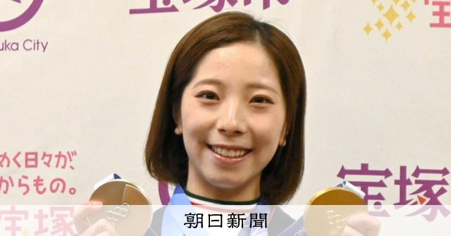 三浦璃来選手が両親に伝えた言葉明かす　地元の兵庫県宝塚市を訪問 [兵庫県]：朝日新聞