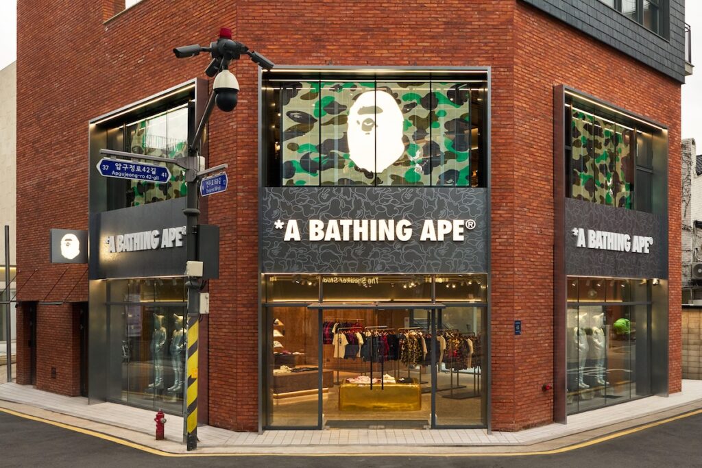 BAPE®︎ がソウルに新たな旗艦店 BAPE STORE® DOSAN をオープン