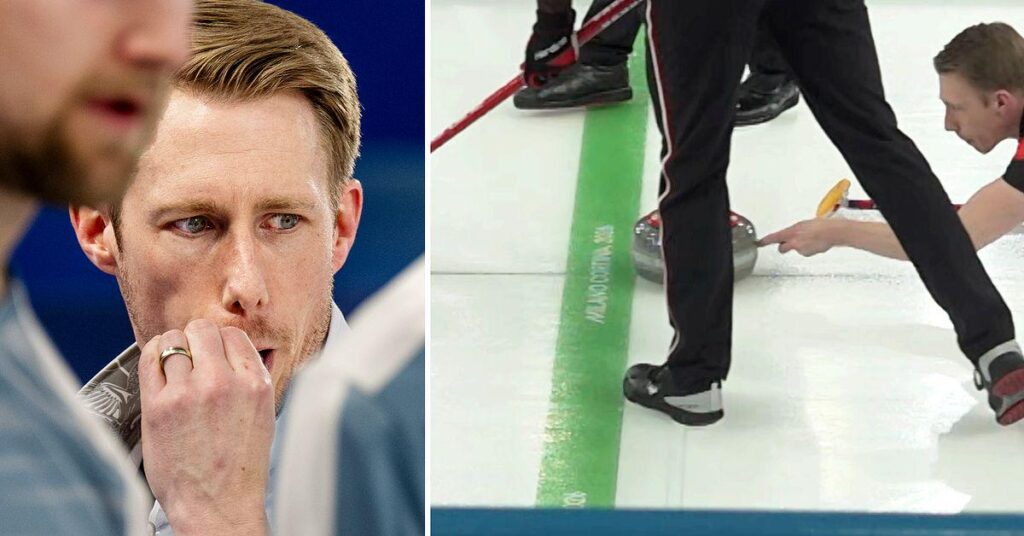 カーリング：不正行為に対するマーク・ケネディの怒り - ソーシャルメディアから削除