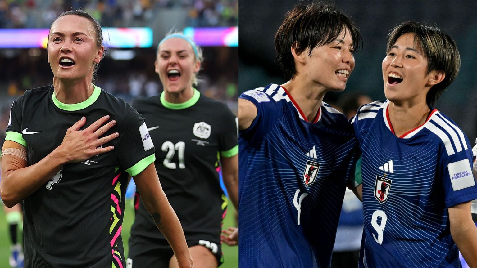 女子アジアカップ決勝を無料で見るには?日本対オーストラリアの配信予定 | Goal.com 日本 logo