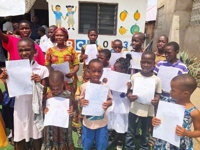 ボルタ・ノース地域本部の未来部員たち（同）