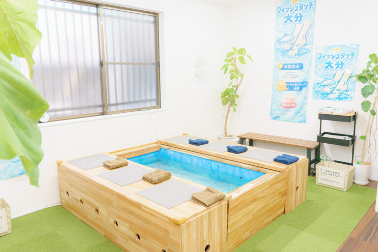 【フィッシュタッチ大分】ドクターフィッシュを日常で気軽に体験できる施設がオープン！│LOG OITA