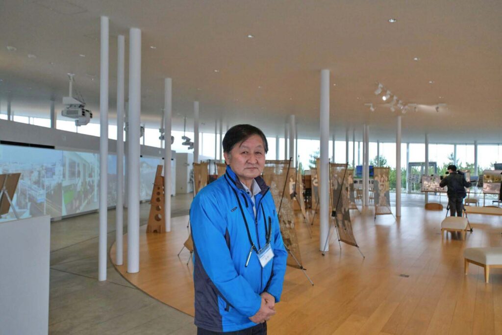 みやぎ東日本大震災津波伝承館の主任解説員・草島真人さん