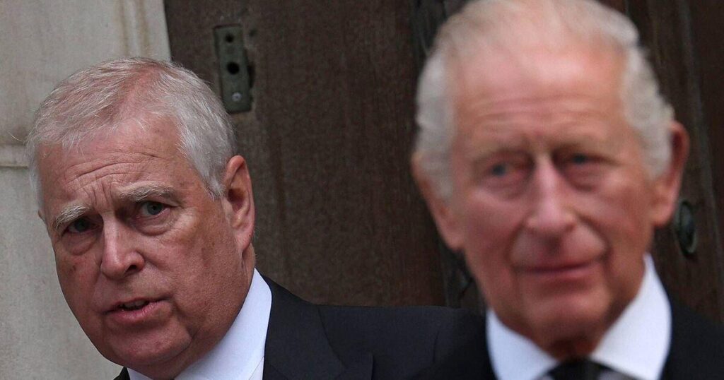 アンドリューはチャールズ国王の「怒り」を刺激した後、「キャラバンで寝ることになるかもしれない」と警告