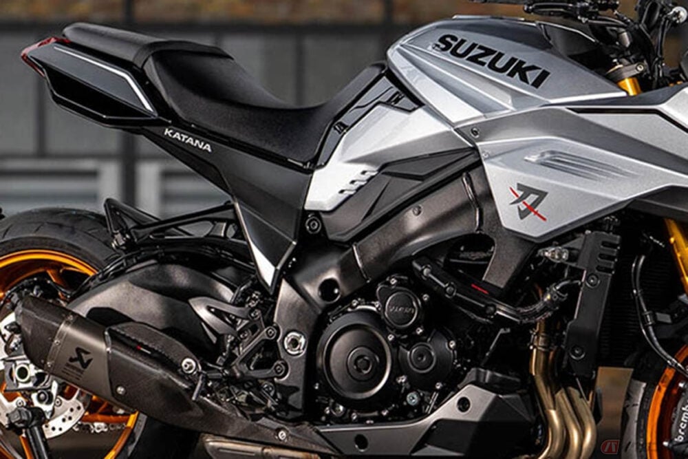 45台限定の超激レア「KATANA」登場!! 専用マフラー＆デカールを備えた「KATANA Limited Edition」ドイツで発表（バイクのニュース ） | 自動車情報・ニュース