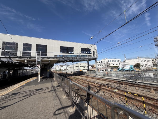駅の完成予想図（画像引用：向日市「JR向日町駅自由通路等整備に係る工事説明会」）