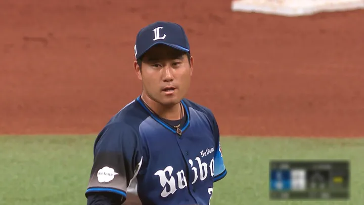 Saitama Seibu Lions pitcher Sora Iwaki © Pacific League TV