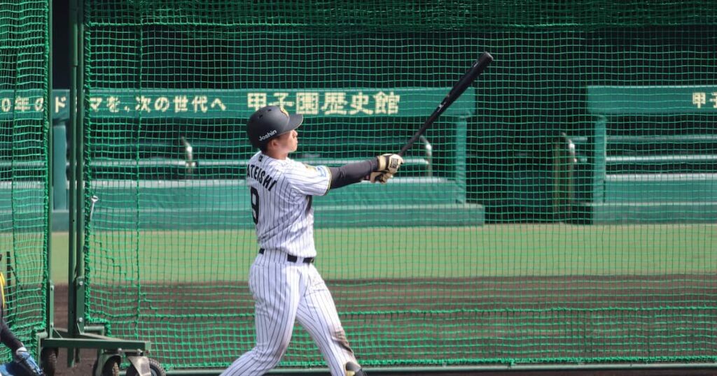 阪神・立石正広、ライブBPで小川から2発！　門別からも安打性をマーク - サンスポ