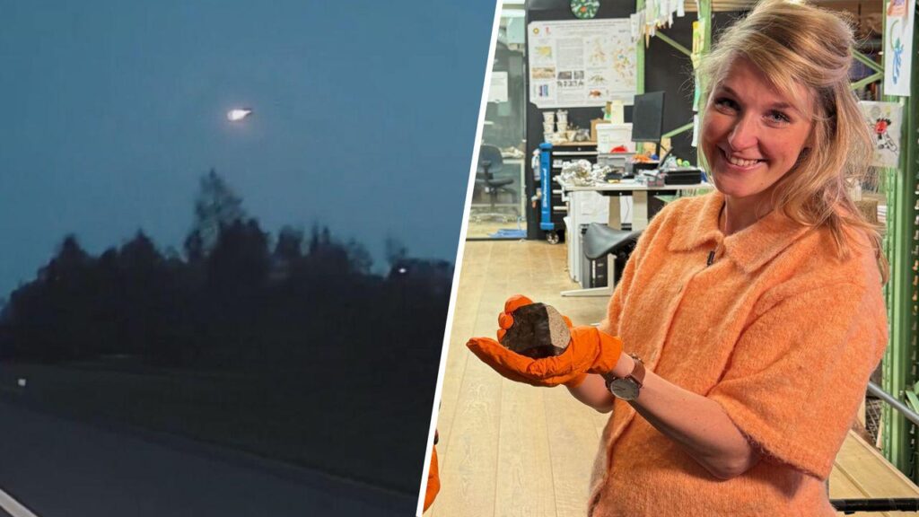 オランダ上空に見えた流星：「『すごい、流星だ！』と思った」