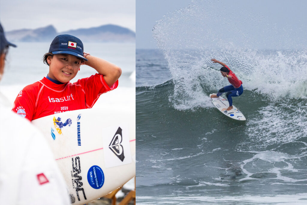池田美来、松野杏莉、松野太郎、佐藤頼斗がR1をトップ通過。ISA世界ジュニアサーフィン選手権がペルーで開幕。 | SURFMEDIA