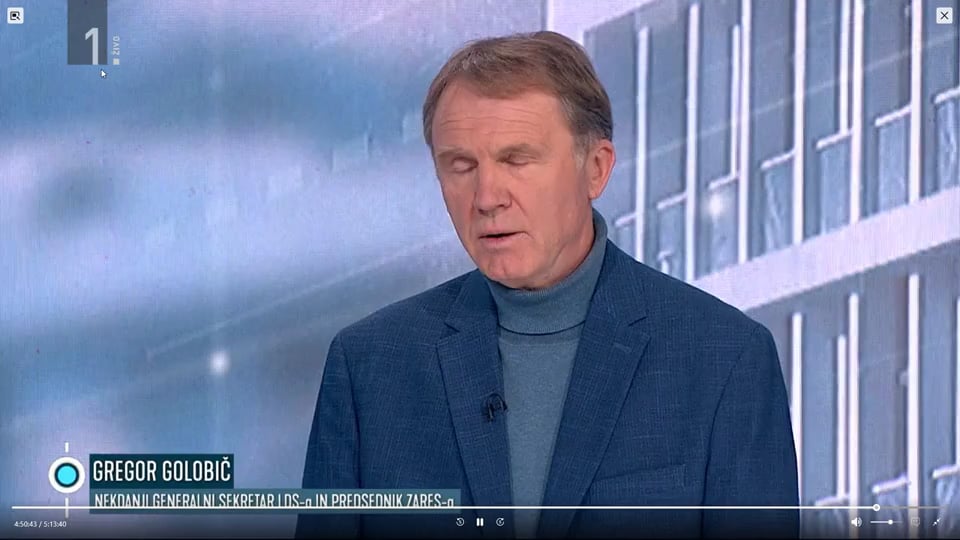 グレゴール・ゴロビッチ: これは一部の志望者たちの旅館でのおしゃべりです。ヤネス・ヤンシャは「あなたのこの恩恵は必要ありません」とは言えなかったが、彼らは彼に借りを作ってほしかったのである。