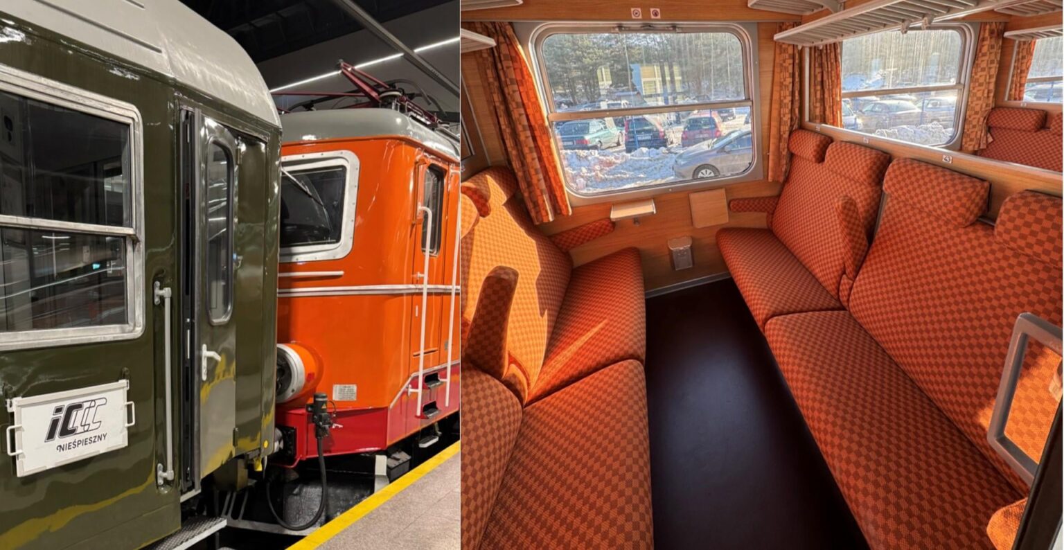 ポーランドの鉄道会社、1980年代の列車で特別な「ゆったりとした」週末旅行を開始