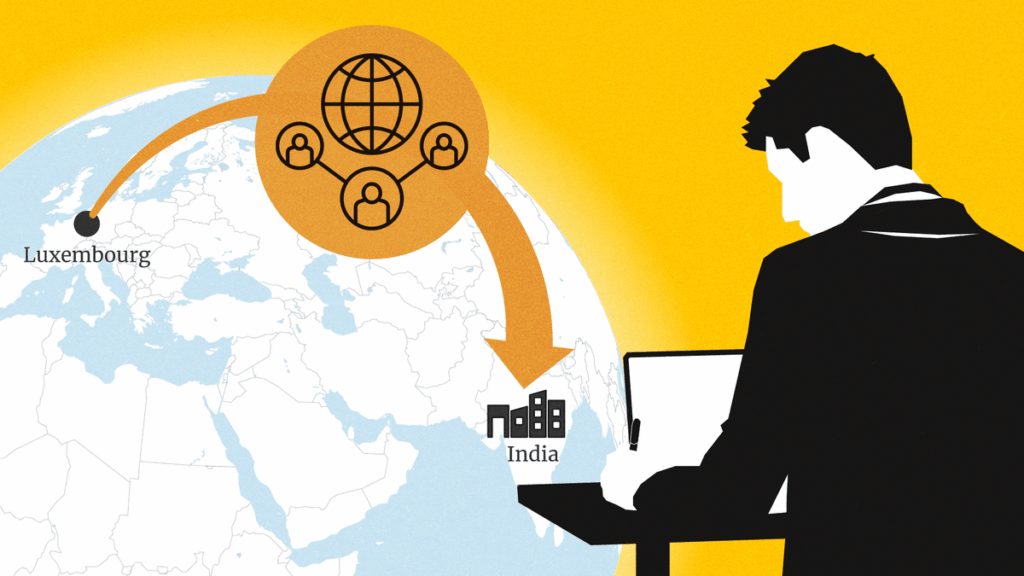 ルクセンブルクの金融業界、企業のインド進出に伴う雇用再編