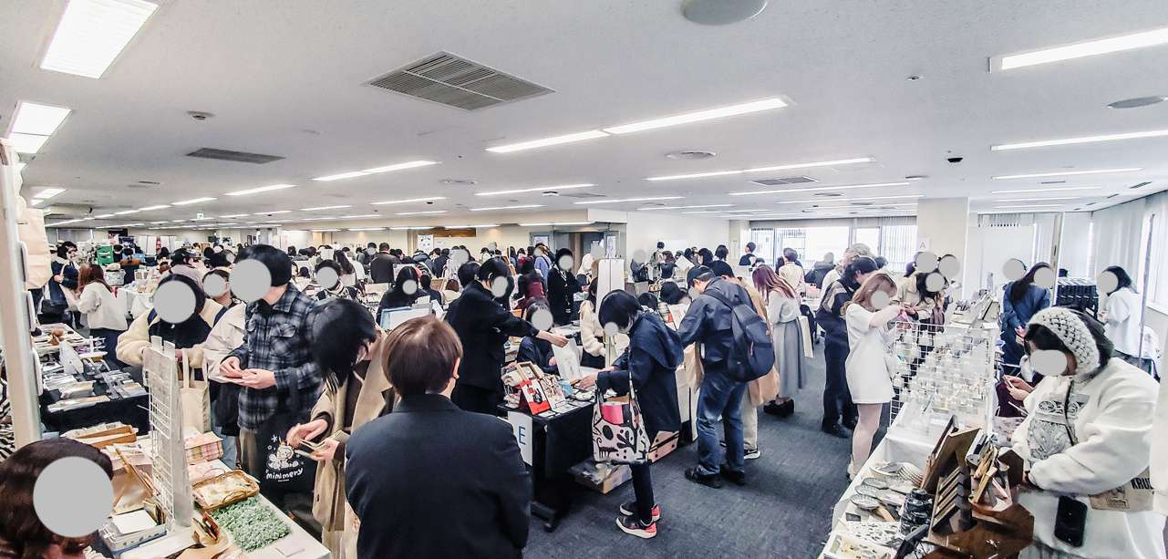 『mel-merry market』過去開催時の様子