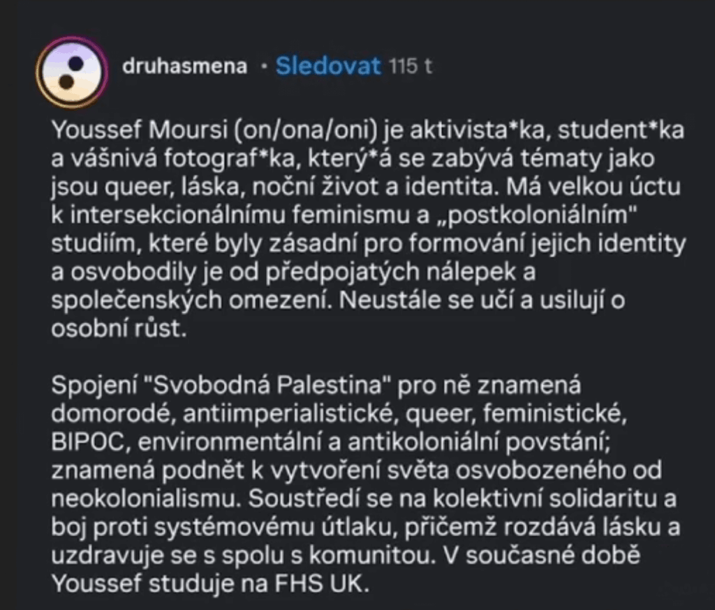 まあ、リードはあると思いますが、これは見えません。パルドゥビツェでクレヨンに火を放ったテロリストについての説明です