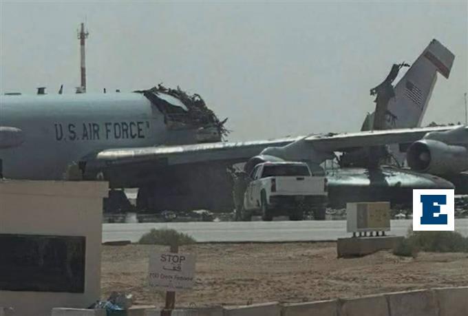 米国に大打撃：イランが真っ二つに切断した3億ドルのAwacsジェット機
