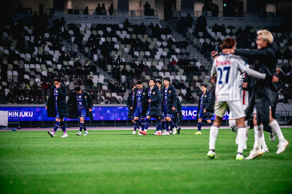 JFL CUP 開幕。MUFGスタジアムとなった聖地・国立での「'26 新宿の日」はPK敗戦｜3/20(金) JFL CUP 第1節 vs ラインメール青森 ハイライト、レビュー、監督コメント