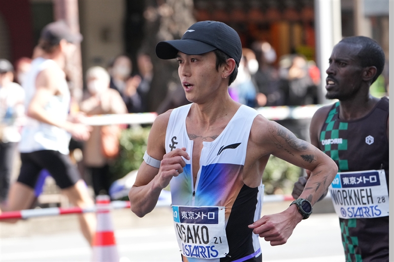 日本人トップは大迫傑! 実力者同士のつばぜり合い制す/東京マラソン
