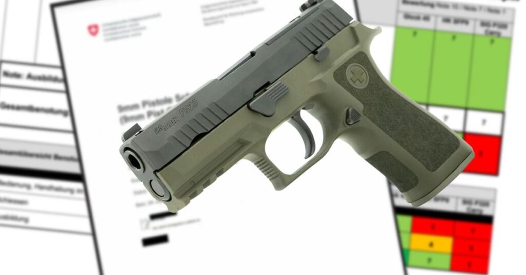 これは、新しい軍用ピストルのテストでの性能がいかに悪かったかです