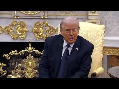 映像：「彼らは精神的に異常」 トランプ氏、イランが攻撃してくると「感じた」ため先制攻撃と説明：ロイター通信(2分10秒)
